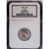 Image 3 : 1870 25C Standard Silver Quarter Dollar