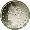 Image 1 : "1883 5C Liberty Head Five Cents, Judd-1"