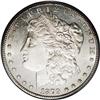 Image 1 : 1879-CC S$1 MS63 PCGS. Virtually untone