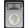1880-O S$1 MS64 NGC. Micro O. Well stru