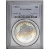 1880-S S$1 MS66 PCGS. Medium S. Iridesc