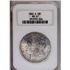 1880-S S$1 MS67 NGC. Medium S. Lustrous