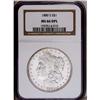 1880-S S$1 MS66 Deep Mirror Prooflike N