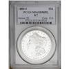 1880-S S$1 8 Over 7 MS65 Deep Mirror Pr