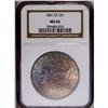 Image 3 : 1881-CC S$1 MS66 NGC. This is a sharply