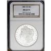 1881-CC S$1 MS65 Prooflike NGC. VAM-2. 