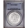 Image 1 : 1881-O S$1 MS65 PCGS. Essentially well 