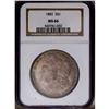Image 1 : 1882 S$1 MS66 NGC. Shimmering luster an