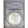 Image 1 : 1882-CC S$1 MS66 PCGS. Well struck and 