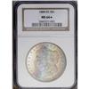 Image 3 : "1884-CC S$1 MS66 S NGC. Bands of gold, "