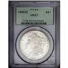 Image 3 : "1884-O S$1 MS67 PCGS. A brilliant, lust"