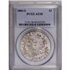 Image 1 : 1884-S S$1 AU58 PCGS. Splashes of sea-g