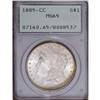 Image 1 : 1885-CC S$1 MS65 PCGS. Housed in a firs