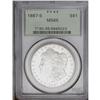 Image 3 : "1887-S S$1 MS65 PCGS. VAM-4, repunched "