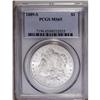 Image 1 : 1889-S S$1 MS65 PCGS. A lustrous and ne