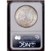 Image 2 : 1891-CC S$1 MS64 NGC. Well struck with 