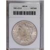 Image 1 : 1891-CC $1 MS64 ANACS. Both sides are f