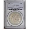 Image 1 : 1891-CC S$1 MS64 PCGS. VAM-3. A Top 100