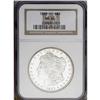 Image 3 : "1892-CC S$1 MS64 NGC. A lustrous, frost"