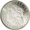 Image 1 : 1893-CC S$1 MS61 NGC. A brilliant and r
