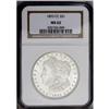 Image 3 : "1893-CC S$1 MS62 NGC. A lustrous, flash"