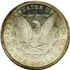 Image 2 : 1893-CC S$1 MS62 NGC. Weakly defined in