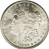 Image 1 : 1893-CC S$1 MS63 PCGS. This virtually s