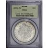 Image 3 : 1893-CC S$1 MS64 PCGS. Both sides exude