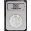 Image 3 : 1893-CC S$1 MS64 NGC. An exceptionally 
