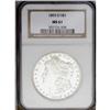 Image 1 : 1893-O S$1 MS61 NGC. Boldly struck save