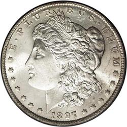 1897-O S$1 MS63 PCGS. A lovely Mint Sta