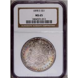 "1898-S S$1 MS65 NGC. Obviously an ""end "