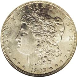 1903-S S$1 MS64 NGC. This lustrous and 