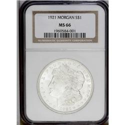 1921 S$1 MS66 NGC. This impressive prem