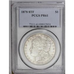 1878 8TF S$1 PR61 PCGS. VAM-14.8. An ex