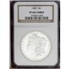 Image 3 : "1882 S$1 PR68 Cameo NGC. In 1882, the P"