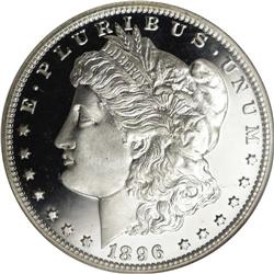 1896 S$1 PR69 S Ultra Cameo NGC. In our