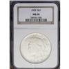 Image 3 : 1925 S$1 MS68 NGC.From The Robert Moren