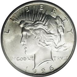 1926-D S$1 MS67 PCGS. The 1926-D is a h