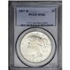 Image 3 : 1927-D S$1 MS66 PCGS. An exceptionally 