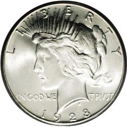 1928 S$1 MS65 PCGS. The 1928 has the lo