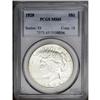 Image 3 : 1928 S$1 MS65 PCGS. The 1928 has the lo