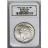 Image 3 : 1921 S$1 Satin PR66 NGC. Ex: Jack Lee. 