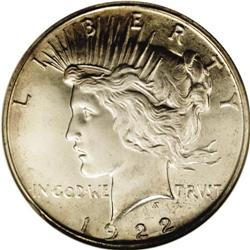 1922 S$1 Low Relief Satin PR65 NGC. 192