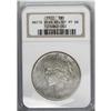 Image 3 : 1922 S$1 MATTE PR66 NGC.From The Robert