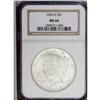 Image 1 : 1922-D S$1 MS66 NGC. Both sides display