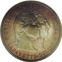 1900 S$1 Lafayette Dollar MS67 NGC. Ex:
