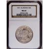 Image 1 : 1921 50C Alabama MS64 NGC. Sharply stru