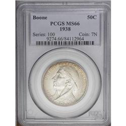 1938 SET Boone PDS Set MS66 PCGS. The s
