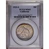 Image 1 : 1925-S 50C California MS65 PCGS. Dapple